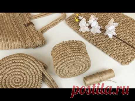 КОРЗИНА из ДЖУТА