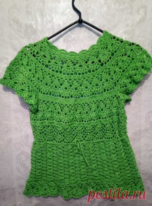 Блузка крючком