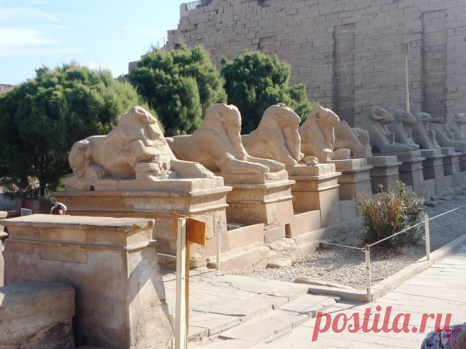 Карнакский храм Луксора - Путешествуем вместе