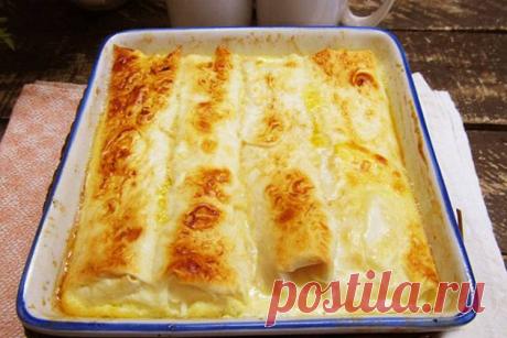 Десерт из лаваша с творогом — MOJAKUHNJA.ru