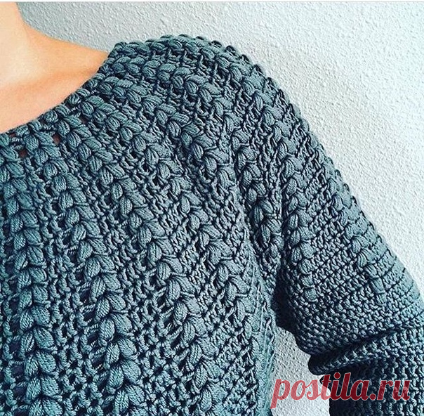 Теплый пул для золотой осени   

#УХвяжет
#пуловер
#кофта
#свитер