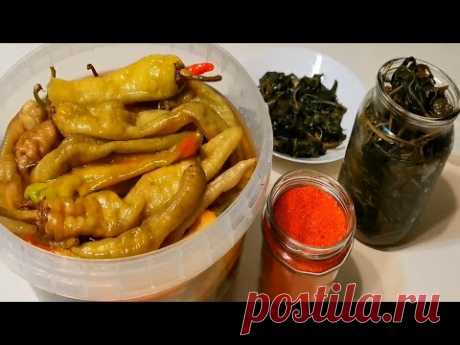 ☑️ПЕРЕЦ На ЗИМУ‼️ Паприка На Зиму ! 🌿💯СОЛЕНЬЯ Как На БАЗАРЕ. ЦИЦАК🍲