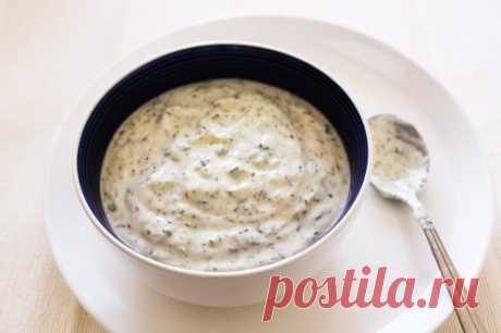 Дзадзики- холодный соус-закуска из йогурта — Вкусные рецепты