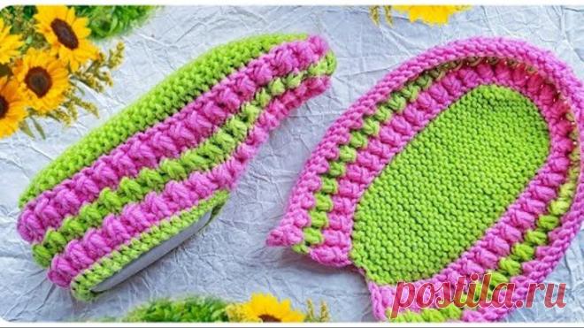 ПРОЩЕ НЕ ПРИДУМАЕШЬ. СЛЕДКИ СПИЦАМИ ЗА ОДИН ВЕЧЕР. Подробный мастер класс.