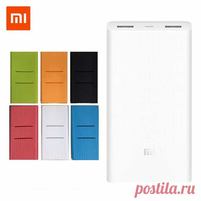 1491.33 руб. 11% СКИДКА|Оригинальный Xiaomi power Bank 20000 мАч 2C внешний аккумулятор Портативная зарядка Dual USB QC3.0Mi 20000 мАч power bank зарядное устройство для телефона купить на AliExpress Покупай умнее, живи веселее! Aliexpress.com