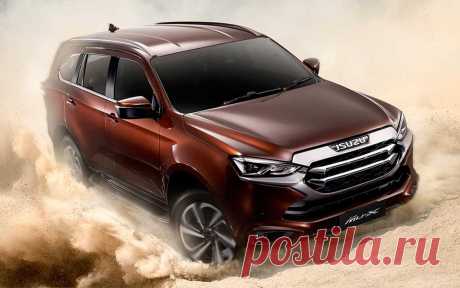 Рамный внедорожник Isuzu MU-X 2021 характеристики