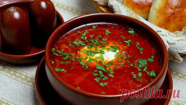 Вкуснейший борщ со сладким перцем