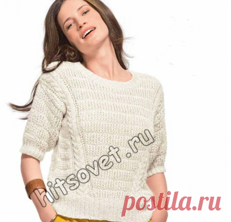 Джемпер с коротким рукавом - Хитсовет