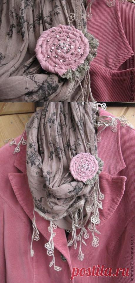 Аксессуары изо льна в стиле бохо от leo-nata2.