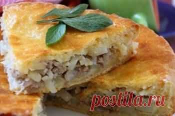 Рецепт картофельного пирога с фаршем в мультиварке - Пирог в мультиварке . 1001 ЕДА вкусные рецепты с фото!