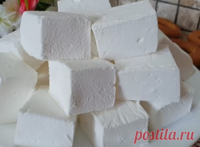 Приготовить маршмеллоу дома — проще простого! Только простые ингредиенты