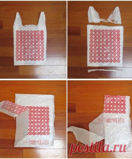 Эксклюзивная вещица из копеечного материала: Мастер-класс по плетению корзинки из полиэтиленовых пакетов