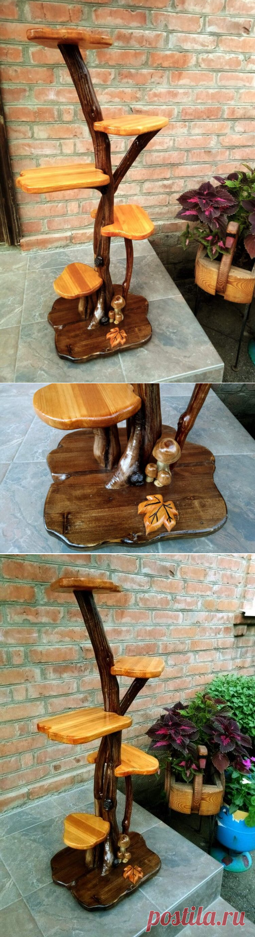 Полочки из дерева от Анатолия Вережникова | Для тех, кто любит работать с деревом