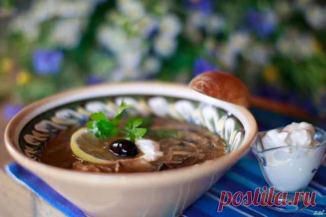 Грибная солянка с капустой - пошаговый кулинарный рецепт с фото на Повар.ру