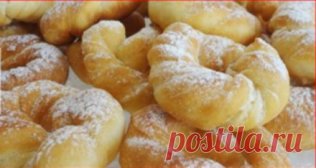 Вкусненькие воздушные пончики