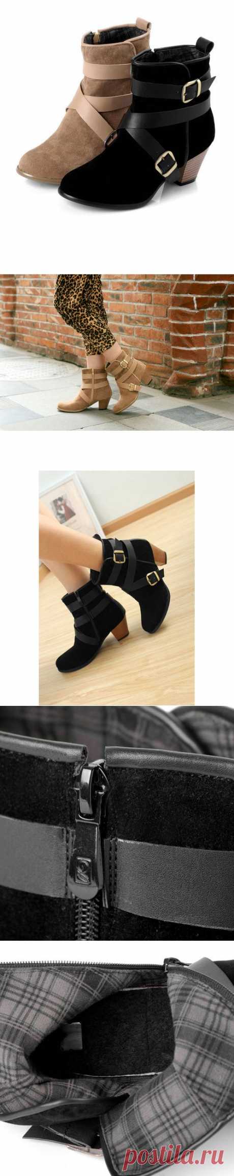 Замшевые сапоги, Магазин одежды и обуви