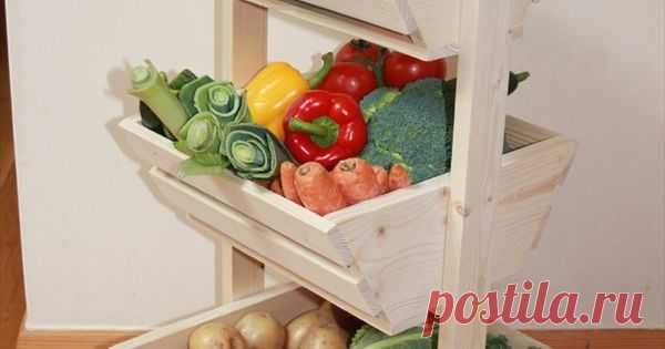 Pallet Vegetable Storage Rack
