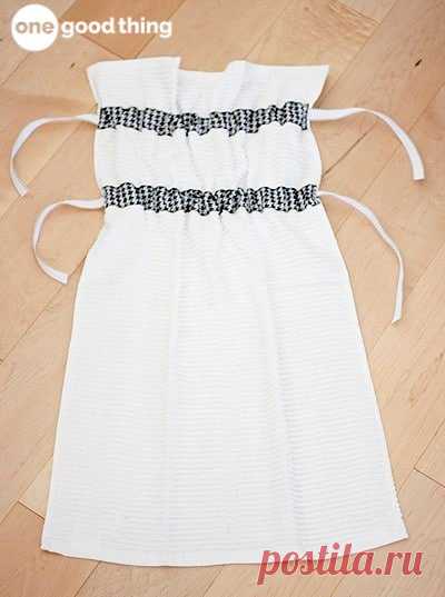 How To Make A Simple Hanging Dish Towel · Jillee