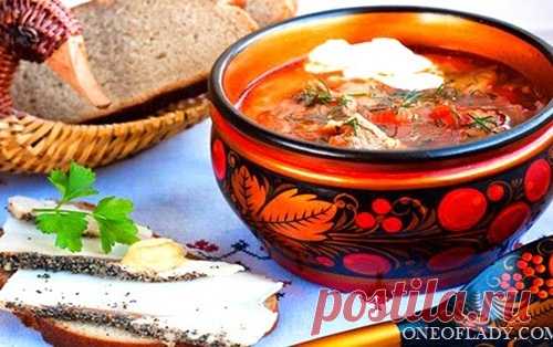 Семь традиционных супов русской кухни