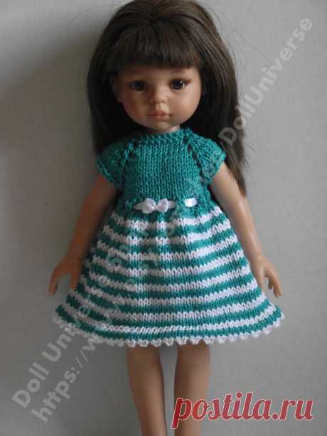 Handknitted Dress for Paola Reina & Disney от DollUniverse на Etsy