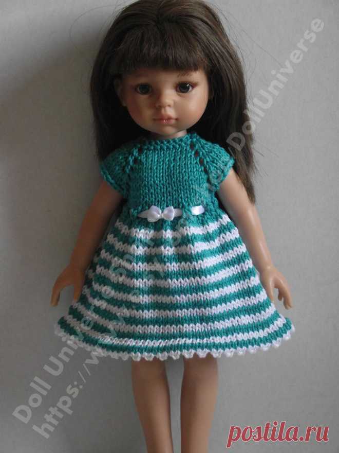 Handknitted Dress for Paola Reina & Disney от DollUniverse на Etsy