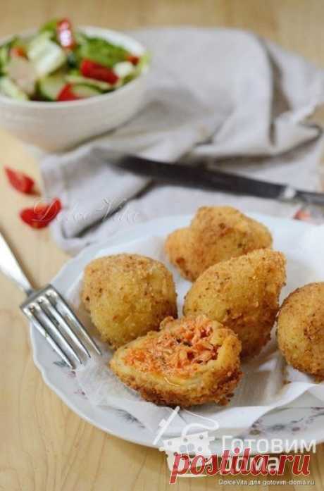 Coxinha - Кошинья ("шарики" с куриной начинкой в панировке) - пошаговый рецепт с фото на Готовим дома