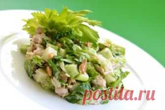 Салат с курицей и сельдереем: рецепты приготовления с фото