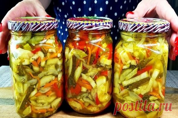 Всю зиму будете жалеть, если не приготовите. Ленивый салат на зиму: готовьте сразу три порции - Хозяйские Советы