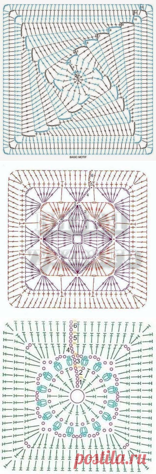 Квадратные мотивы