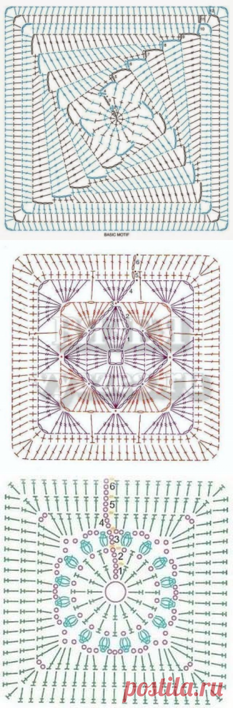 Квадратные мотивы