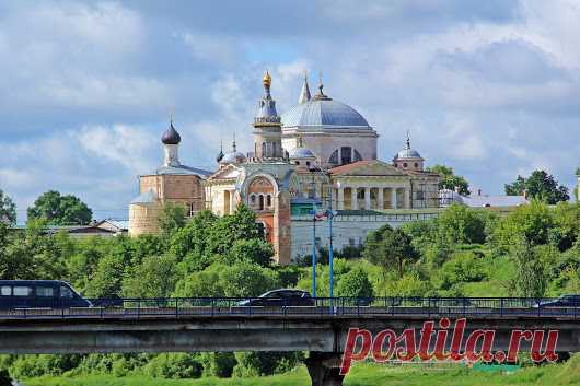 Торжок, Тверская область. Борисоглебский мужской монастырь. Автор фото:  Виктор Минин  |  Лучшие фото – Google+