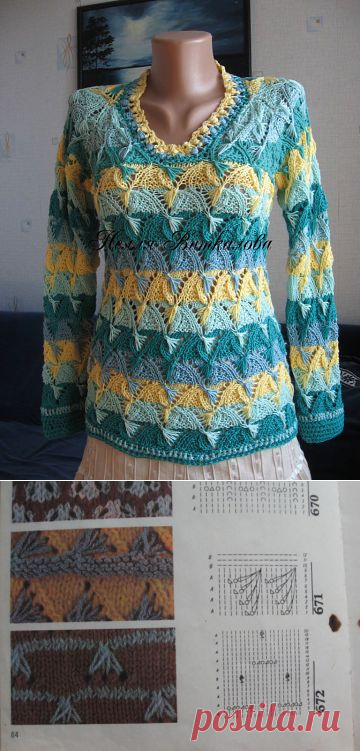 Очень красивый джемпер.....