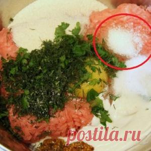 Зачем в фарш добавлять сахар? - МирТесен