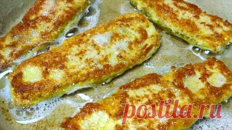 Шницели из кабачков на сковороде: простой и вкусный рецепт на всё лето | Кулинарный Микс Пульс... Кабачки очень вкусные получаются: снаружи хрустящая румяная корочка, а внутри сочные, нежные мягкие кабачки с тянущимся сыром. Рецепт: Кабачки 3 штуки (600 г) Яйца 3 шт Мука - 80 г Панировочные...