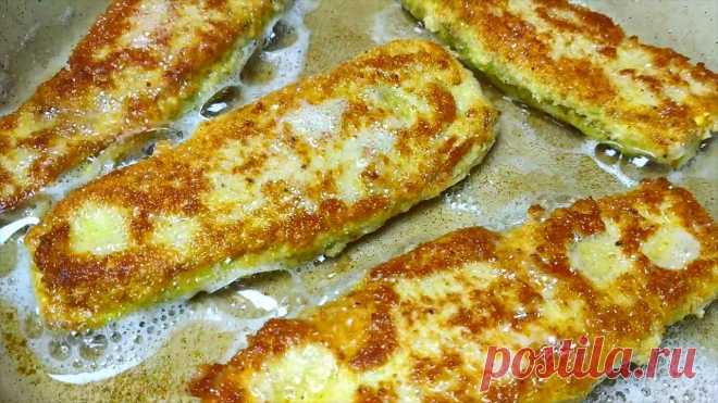 Шницели из кабачков на сковороде: простой и вкусный рецепт на всё лето | Кулинарный Микс Пульс... Кабачки очень вкусные получаются: снаружи хрустящая румяная корочка, а внутри сочные, нежные мягкие кабачки с тянущимся сыром. Рецепт: Кабачки 3 штуки (600 г) Яйца 3 шт Мука - 80 г Панировочные...