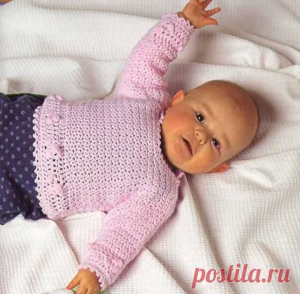 Розовый джемпер