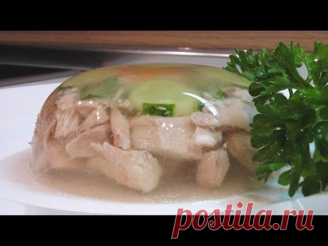 Холодец – рецепт приготовления домашнего холодца из курицы
