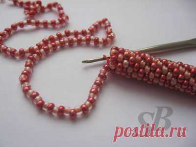 Мастер-класс по вязанным жгутам | Салон Эксклюзивного Бисера beading patterns free