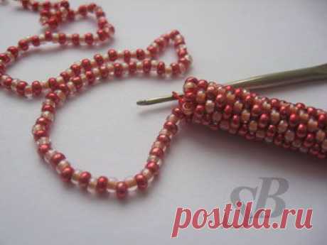 Мастер-класс по вязанным жгутам | Салон Эксклюзивного Бисера beading patterns free