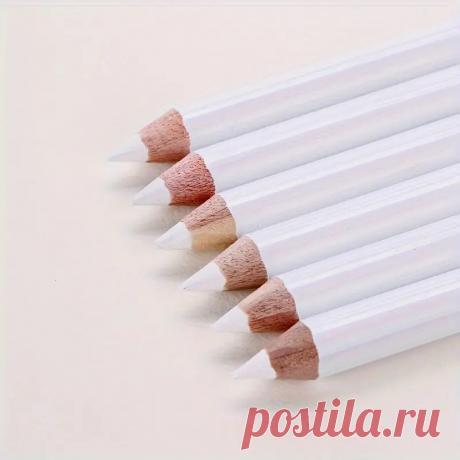 Белый Мелковый Карандаш Для Портного С Высокой Видимостью - Легко Стирается, Идеален Для Шитья И Тканевых Поделок, Подходит Для Начинающих - Arts, Crafts & Sewing - Temu Moldova