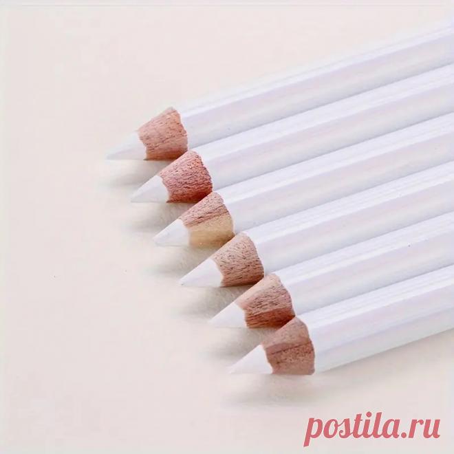 Белый Мелковый Карандаш Для Портного С Высокой Видимостью - Легко Стирается, Идеален Для Шитья И Тканевых Поделок, Подходит Для Начинающих - Arts, Crafts & Sewing - Temu Moldova