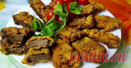 Печень в кляре