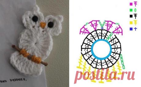 2 часть. Вяжем крючком оригинальные аппликации