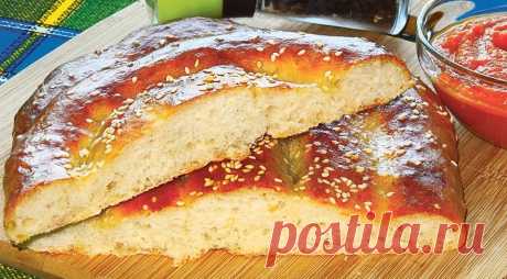 Вместо хлеба: рецепт матнакаш с кунжутом | Краше Всех