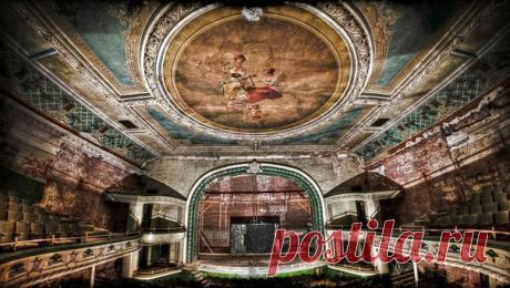 Заброшенный театр Нью-Бедфорд, США / Свежие рецепты