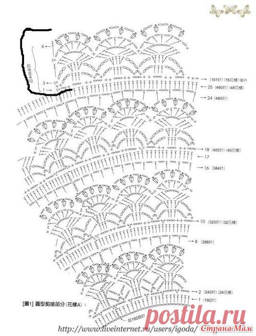 Росток на круглой кокетке.. - Страна Мам