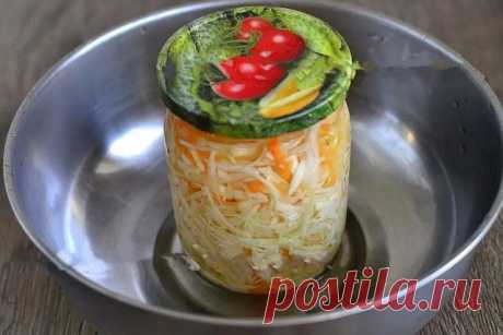 ОЧЕНЬ ВКУСНАЯ КАПУСТА В ГОРЯЧЕМ МАРИНАДЕ
