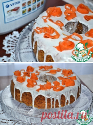 Морковная ромовая баба в мультиварке - кулинарный рецепт