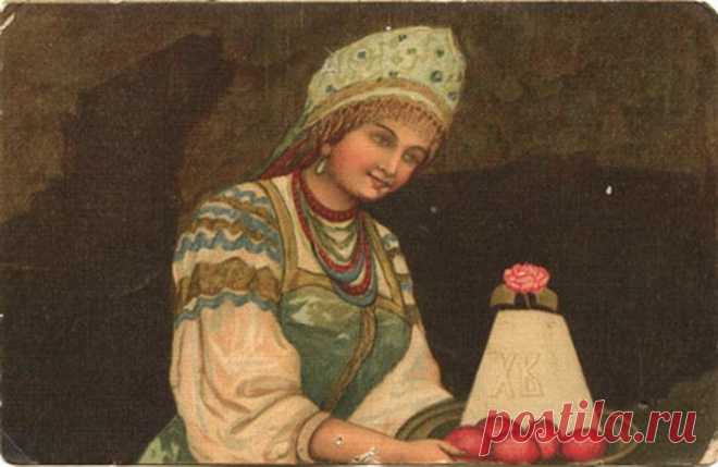 С Праздником Пасхи! (открытки, живопись)