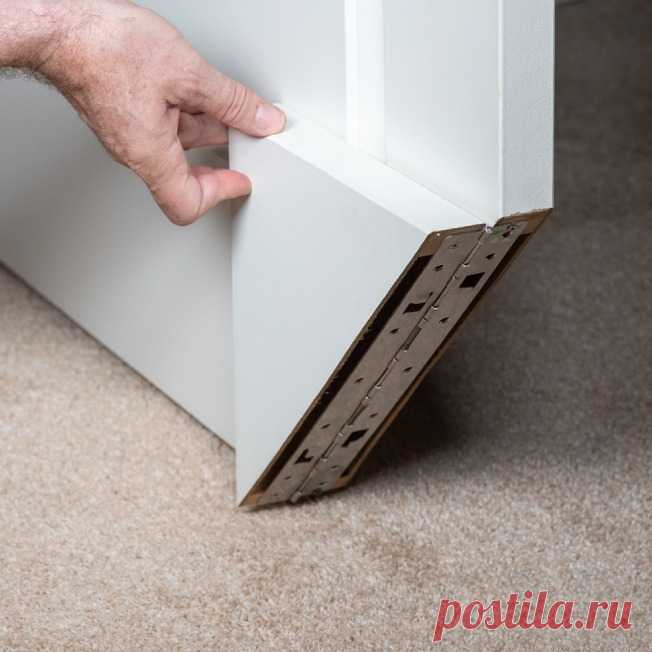 Угловая кошачья дверь своими руками - Внутренняя кошачья дверь Kitty Korner™